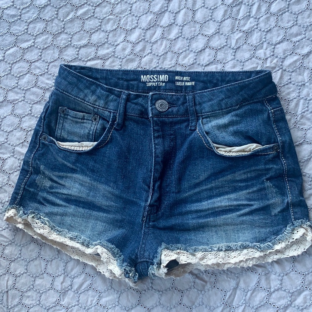 Mossimo Jean Shorts w Lace